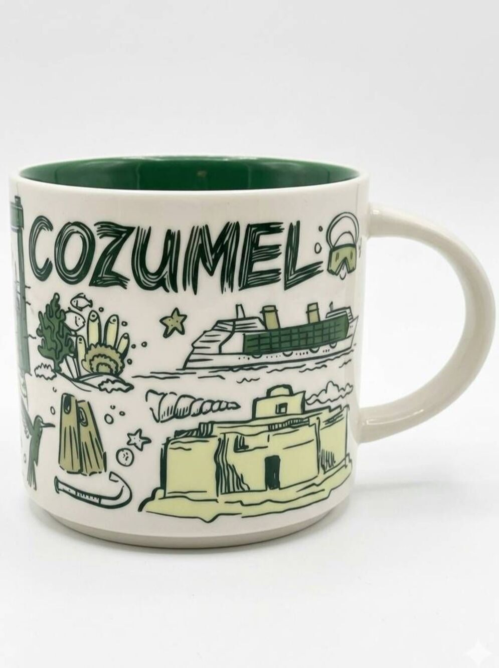 🩵NIB Starbucks Cozumel Mexico 2023 Collectible Souvenir Mug